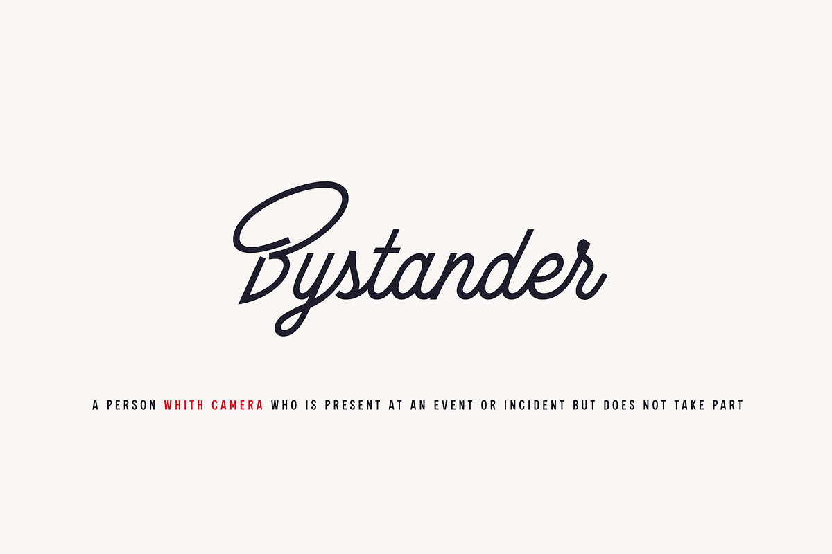 The Bystander Collection preview 2