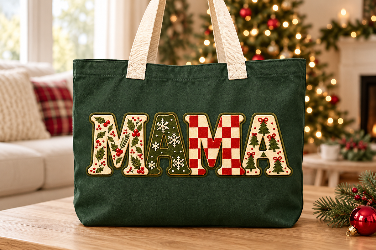 Christmas Mama PNG, an Object Graphic by Daisy Design (Photo 2 of 3)
