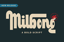 Milbong - a Bold Script