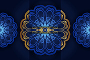 Mandala Oriental Floral art Bundle, a Background Graphic by NJ Himel (Thumbnail 73 of 97)
