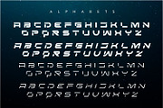 Techno Angelion Futuristic Font, a Sans Serif Font by WhymoreArt (Thumbnail 8 of 10)