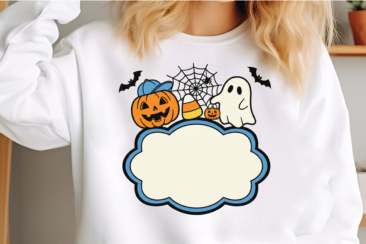 Personalized Ghost Pumpkin Halloween, an Illustration by Craft Nest (Photo 4 of 6)