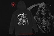 10 Bundle Dark Art Grim Reaper Skull, an Illustration by Morspective (Thumbnail 4 of 7)