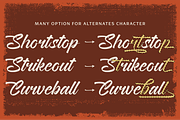 Rayhan Script Bold Handwritten Font, a Script Font by Namela Studio (Thumbnail 8 of 10)