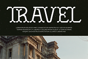 ACROSS OCEANS - DISPLAY SERIF FONT, a Serif Font by 177Studio (Thumbnail 4 of 8)