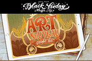 Modern Art Nouveau Creator Kit, a Brush Add-On by Letter Elfa Studio (Thumbnail 11 of 11)