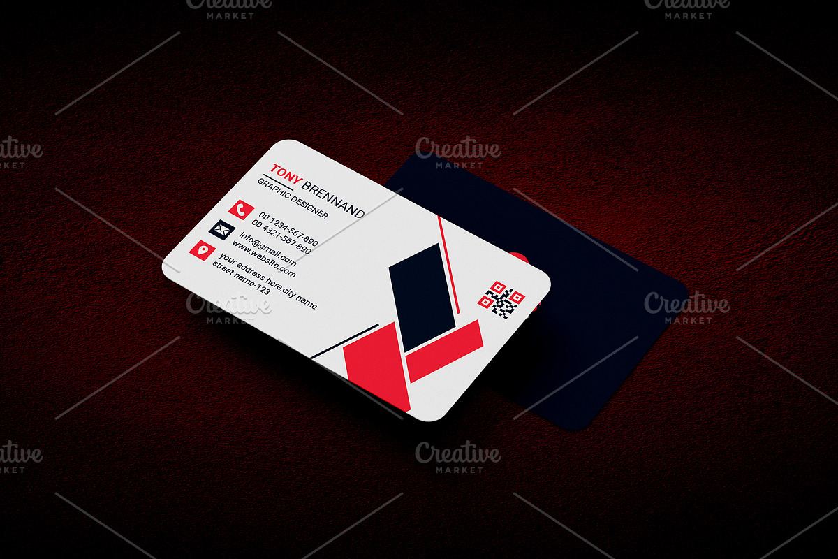 Business Card, a Business Card Template by creative-som (Photo 1 of 3)