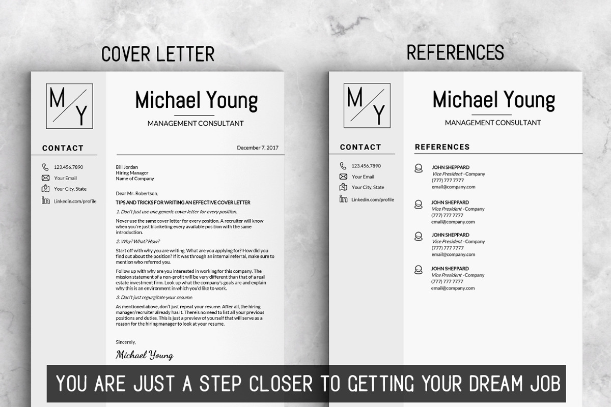 Professional Resume CV Template, a Resume Template by LevelUpResume (Photo 5 of 5)