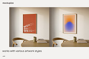 5x7 Dinner Table Frame Mockup, a Household Mockup by mockupize (Thumbnail 6 of 7)