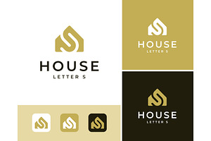 Home Letter S Logo, a Branding & Logo Template by ika trisiana