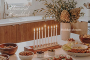 Whimsical Hanukkah: Holiday Line Art, a Seasonal Illustration by divanovskaya_nv (Thumbnail 14 of 16)