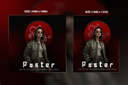 Social Media Poster template Design, a Social Media Template by presetsroom (Thumbnail 3 of 3)