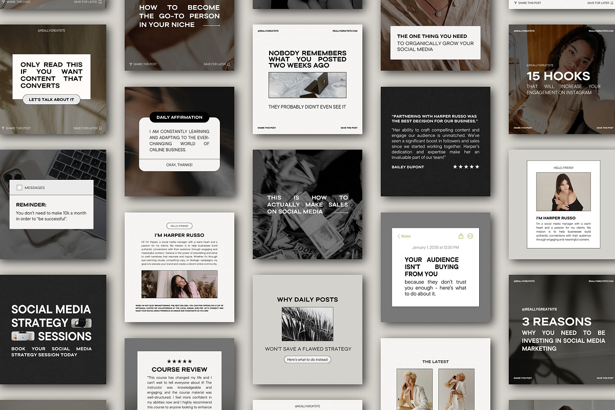 Instagram Canva Coaches Templates, a Social Media Template by Fallon Gerst (Photo 18 of 19)