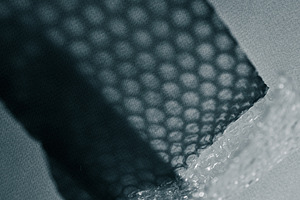 Close up of bubble wrap casting geom, an Abstract Photo by Edalin's Store