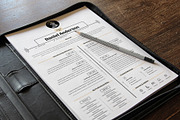 Resume Cv Template Word Apple Pages, a Resume Template by Tbunny (Thumbnail 3 of 4)