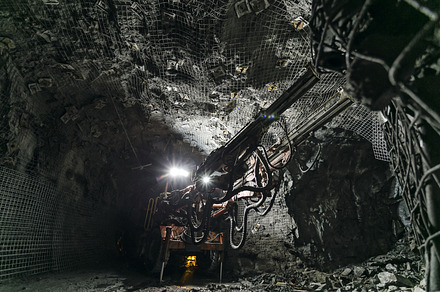 Underground Mine Construction, an Industrial Photo by Mining 101
