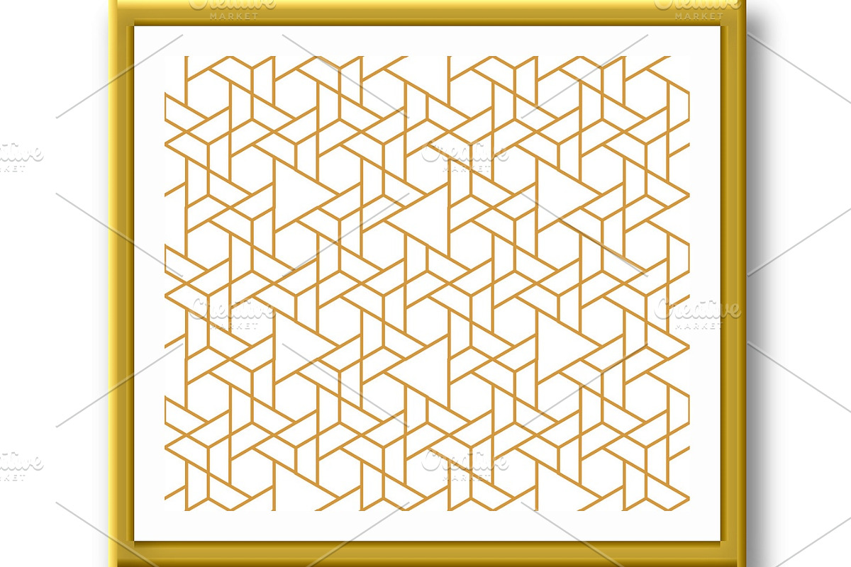 The geometric pattern with lines, an Object Graphic by RODINA (Photo 2 of 3)
