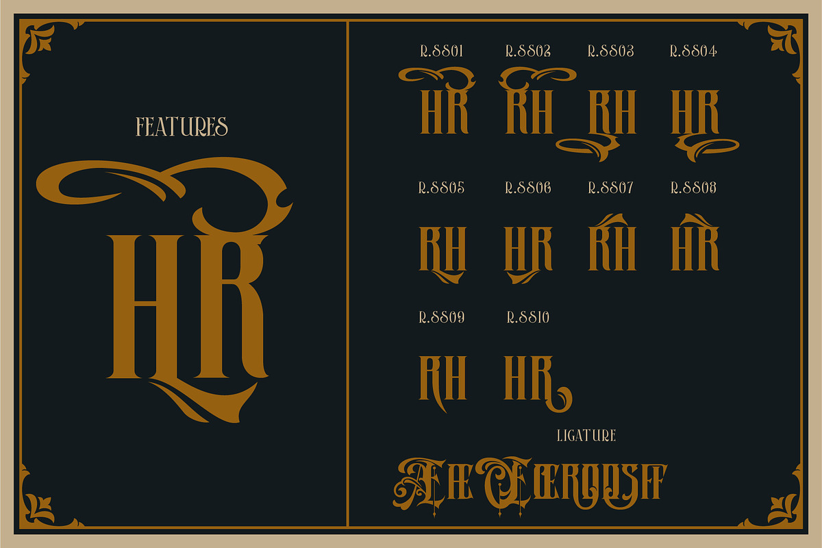 Barones, a Serif Font by Burntilldead (Photo 6 of 9)