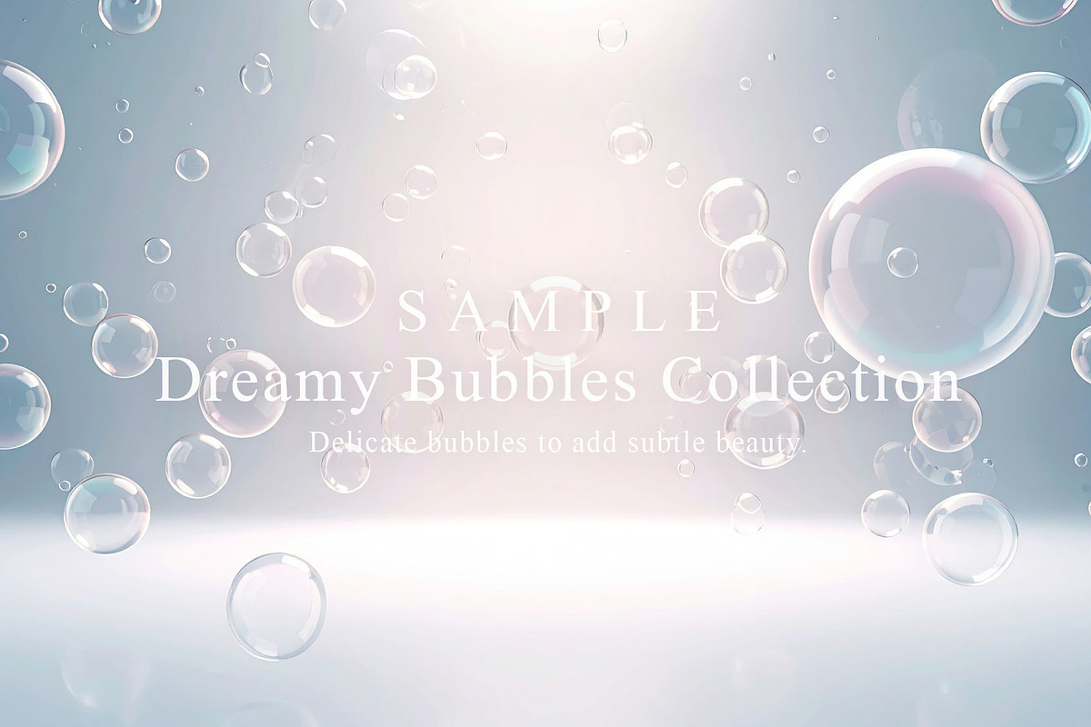 15 Dreamy Bubbles Collection, a Background Graphic by NOMO DESIGN (Photo 14 of 16)