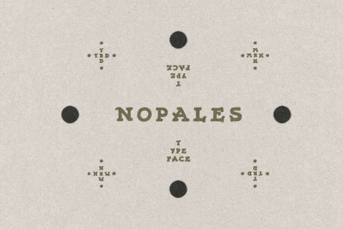 Nopales Typeface, a Handwritten Font by James Coffman Design (Photo 1 of 3)