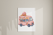 20 Transport Clipart, a Decorative Illustration by Pati Charm Studio (Thumbnail 8 of 8)