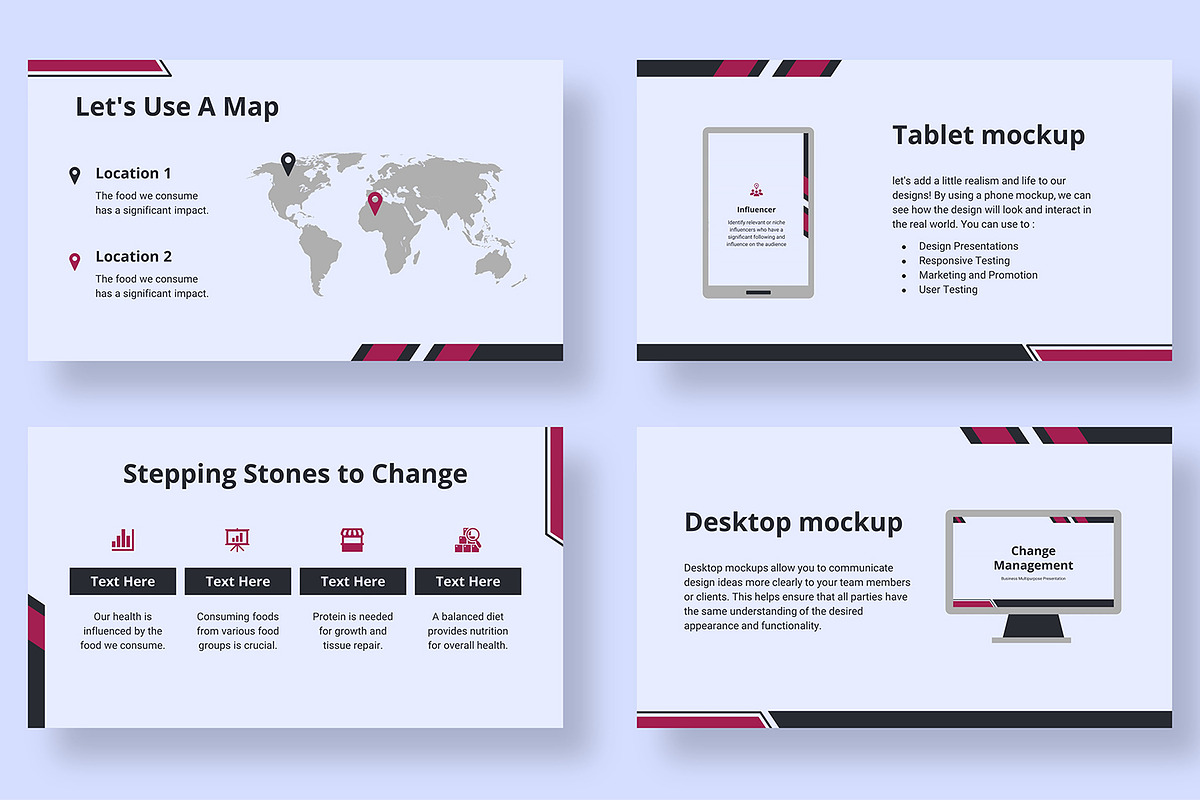 Change Management PowerPoint, a Presentation Template by BumbleGraph Studio
