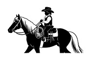 Western Cowboy Horse Silhouette Bund, an Illustration by Designs_River (Thumbnail 50 of 51)