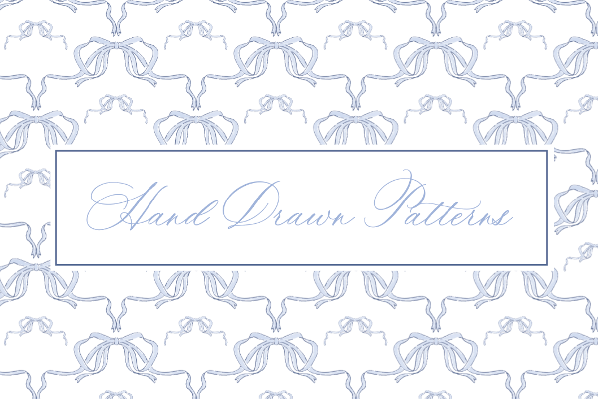 Spring Grandmillennial Pattern, a Pattern Graphic by SarahOMaryDesigns (Photo 1 of 3)