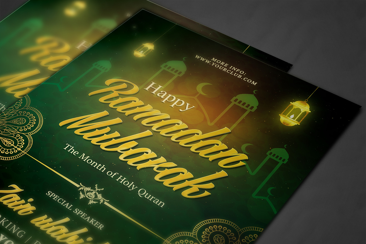 Ramadan Flyer, a Flyer Template by AfzaalGraphics (Photo 4 of 4)