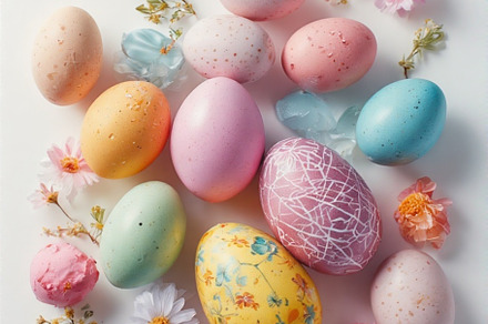 Pastel Eggs Easter Bunny image, a Holiday Photo by ComfortQ