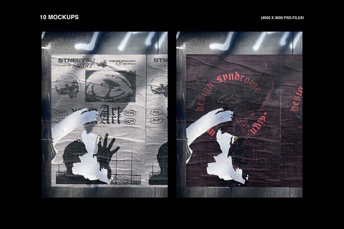 Street Smart Mockup pack, a Print Template by Design syndrome (Photo 4 of 5)