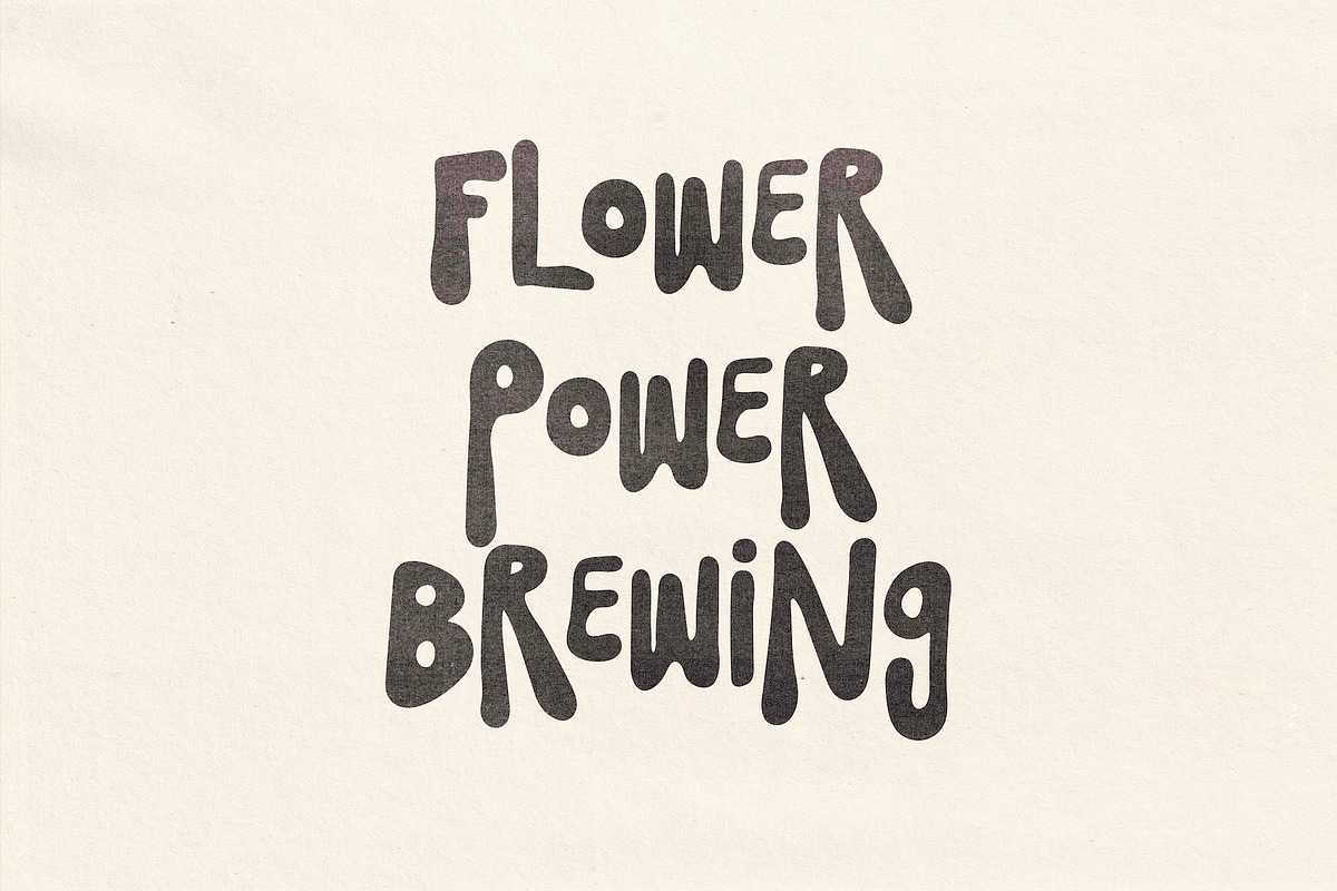 SeaFlower | Hand Drawn Surf Font, a Handwritten Font by Madeline ODonoghue Design (Photo 6 of 12)