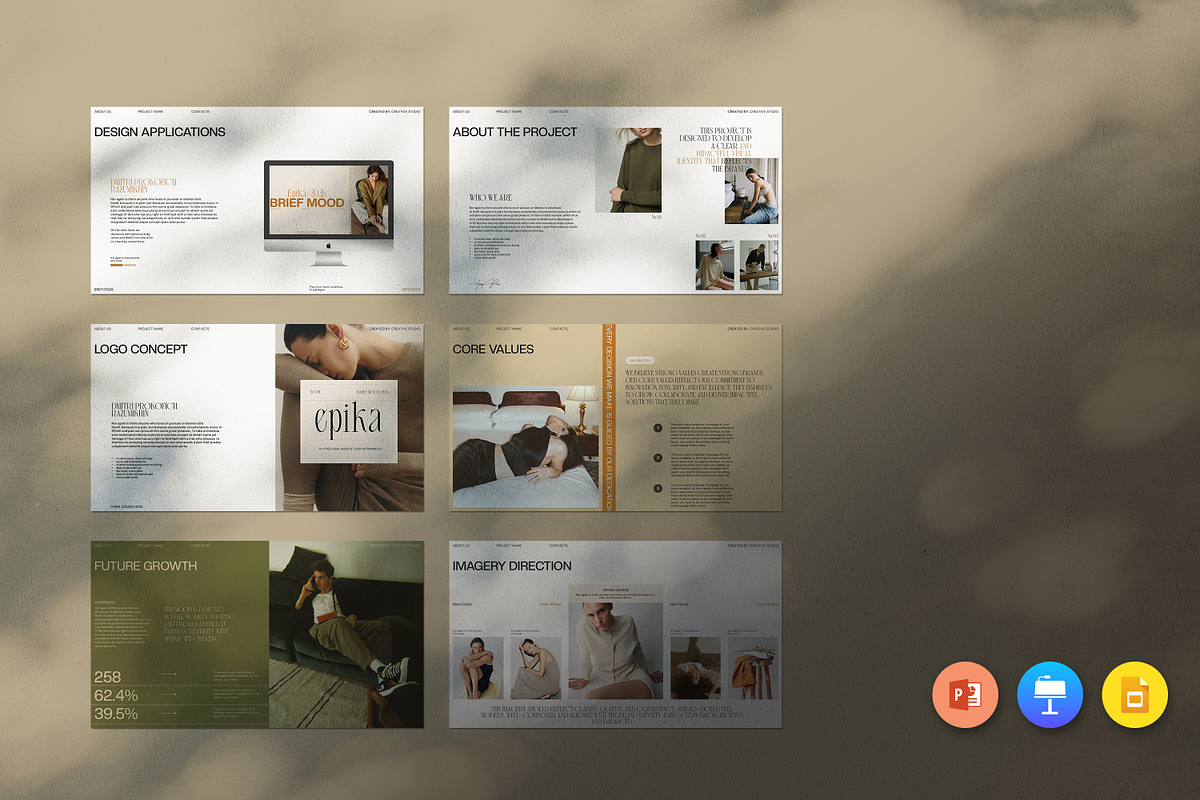 Epika/2026 Brief Mood Presentation, a Presentation Template by CreativexGenius (Photo 8 of 13)