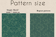 Autumnal Elegance pattern collection, a Pattern Graphic by Nora Gad (Thumbnail 6 of 19)