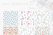 Delicate Watercolor Florals, a Decorative Illustration by Eva Katerina (Thumbnail 15 of 25)