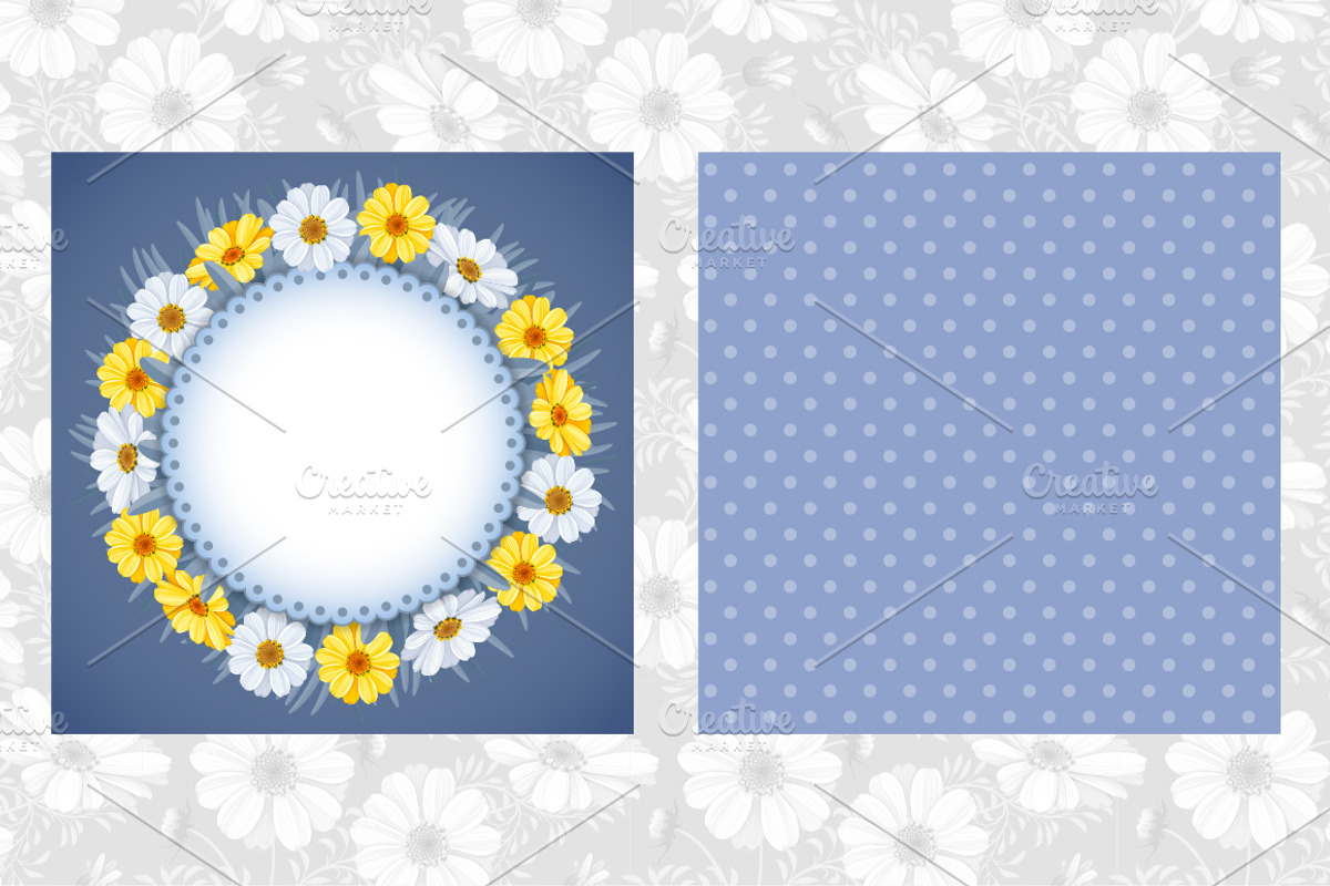 ✿ All about the daisies ✿, a Card Template by Vector beauty (Photo 3 of 5)