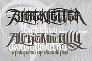 Rase Grimm - 3 Font Family, a Blackletter Font by Graffiti Fonts® (Thumbnail 3 of 4)