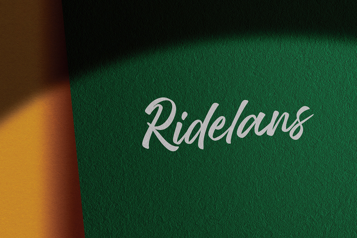 Ridelans - Modern Script, a Script Font by Lettermine (Photo 7 of 10)