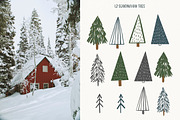 Cozy Winter. Scandinavian Christmas., a Seasonal Illustration by Ooh Lily (Thumbnail 8 of 10)