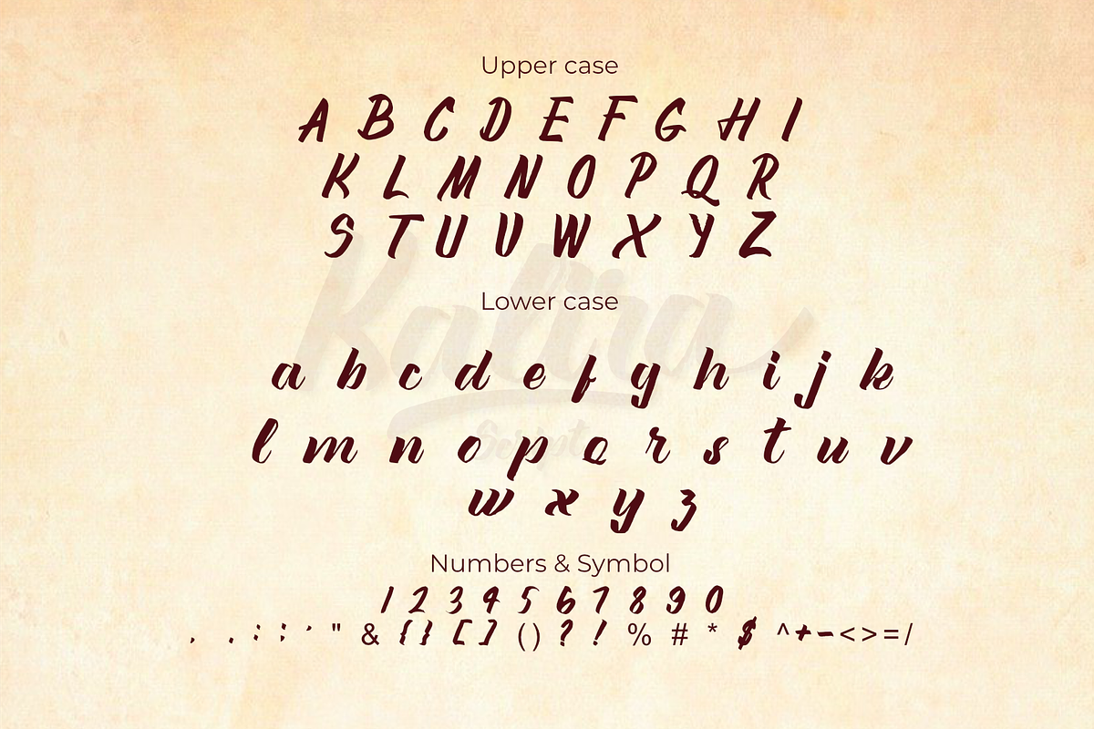 Kalira Script, a Handwritten Font by Ginart (Photo 8 of 9)