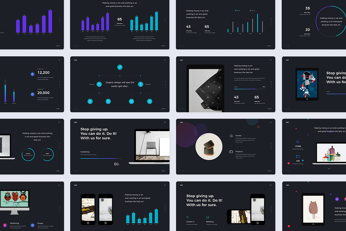 Motion - Colored & Creative Template, a Presentation Template by UDEA Store (Photo 12 of 18)