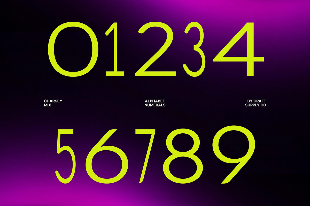 Charsey Mix, a Sans Serif Font by Craft Supply Co. (Photo 4 of 8)