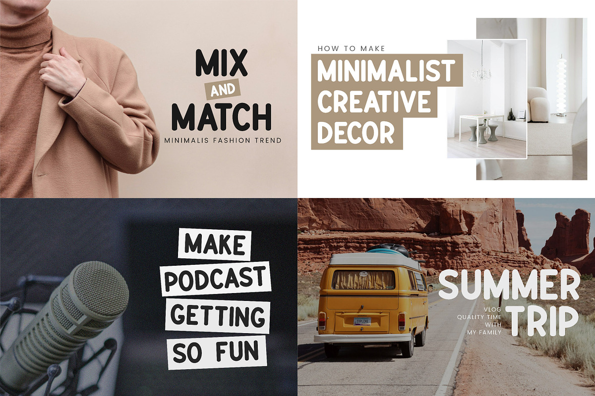 Thumbnails YouTube Font Bundle, a Sans Serif Font by Flawless And Co (Photo 10 of 11)