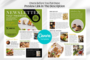 Restaurant Canva Newsletter Template, an Email Template by PixelCraft (Thumbnail 2 of 13)