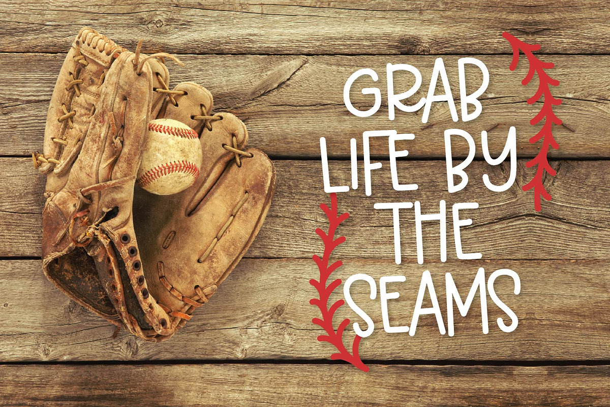 Baseball Momma - A Font Duo preview 8