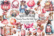 Adventure Around the World Clipart, an Illustration by Designking (Thumbnail 1 of 4)