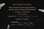 Black Bounars Natural Marker, a Handwritten Font by Damarletter (Thumbnail 5 of 9)