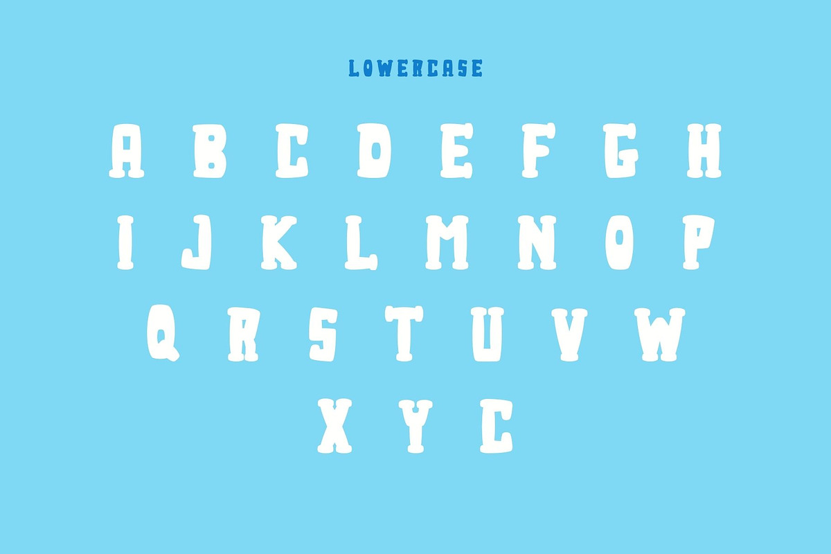 Bubble - Serif Font, a Serif Font by Brown Cupple (Photo 3 of 6)