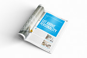 Magazine Template InDesign 03, a Magazine Template by Love Graphic Design (Thumbnail 7 of 36)
