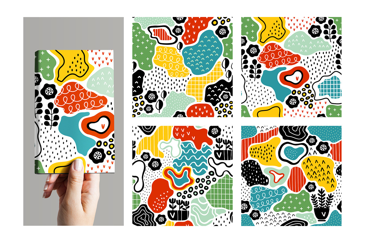 FLOWER MEADOW | patterns pack, a Pattern Graphic by Nastya Tkachova (Photo 4 of 7)